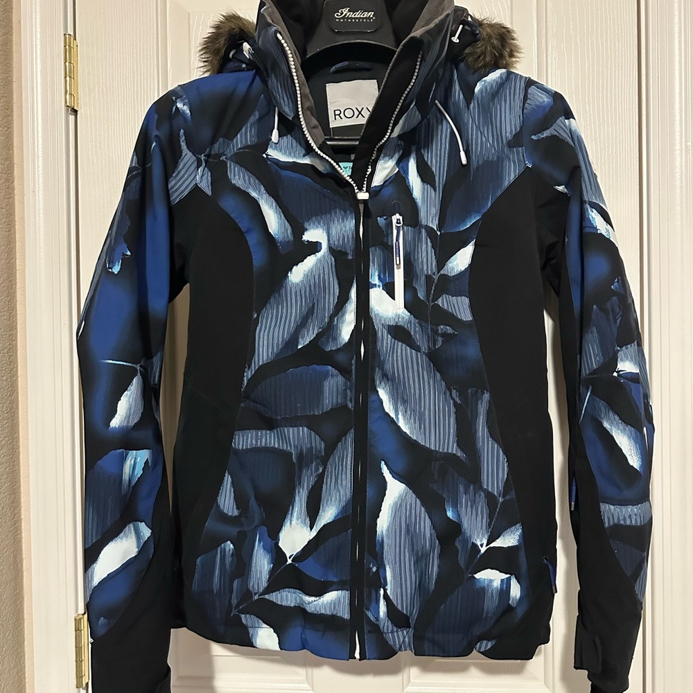 Roxy Black, Blue, White snowboarding/ski Jacket